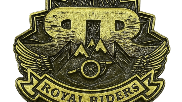 Bottom (Pin) Metalizado Royal Riders Brasil